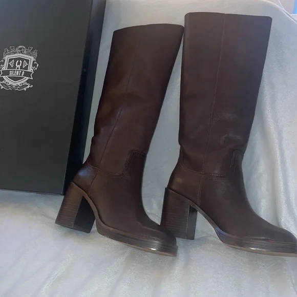 NWT Anthropologie SILENT D PORSCHA Boot in Brown - Picture 7 of 13